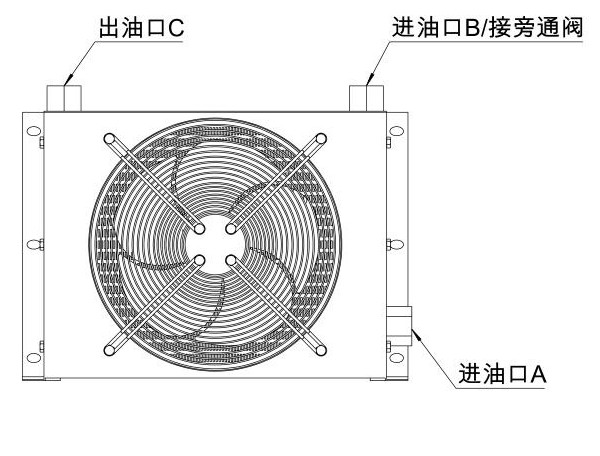 【睿佳學(xué)堂】睿佳<font color='red'>風(fēng)冷卻器</font>三個(gè)油口該怎么接？